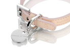 Henessy & Sons Natural LV halsband, roze